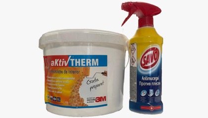 PACHET TERMO: Glet 5 L+1 SAVO - antimucegai, anticondens - aktivTHERM